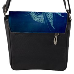 Flap Closure Messenger Bag (S) 