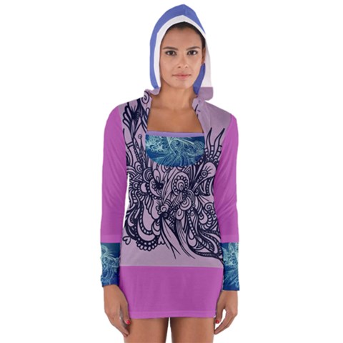 Long Sleeve Hooded T-shirt 