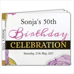 Sonja 50th Photobook - 11 x 8.5 Photo Book(20 pages)