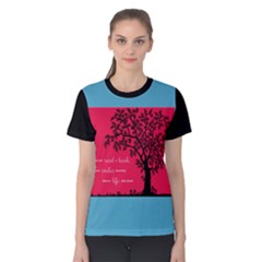 tree book shirt, UBAM - Women s Cotton T-Shirt