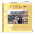 Rome & Pompeii - 8x8 Photo Book (20 pages)