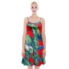 Spaghetti Strap Velvet Dress