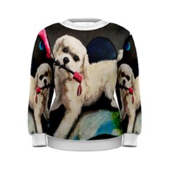dog in the rain womens - Women s Sweatshirt