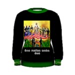 one nation under god womens sweater - Women s Sweatshirt