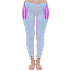 tear drop blue - Classic Winter Leggings