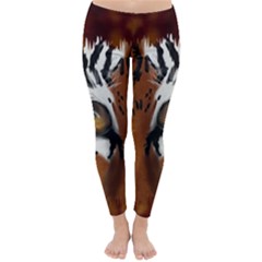 eye if the tiger winter leggins - Classic Winter Leggings