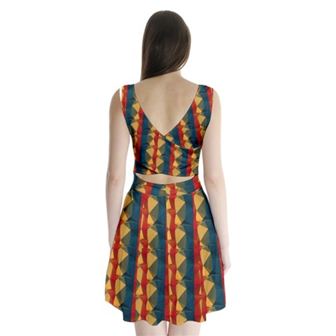 Split Back Mini Dress  