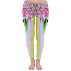 neckless pink winter leggins - Classic Winter Leggings