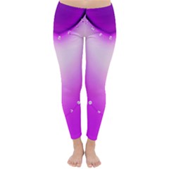 pink diamonds winter leggins - Classic Winter Leggings