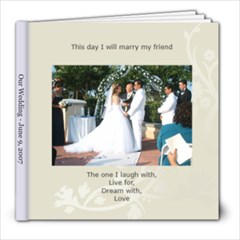 Wedding Album - 8x8 Photo Book (30 pages)
