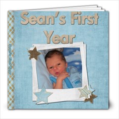 First Year Book - 8x8 Photo Book (20 pages)