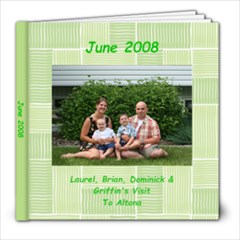 June 2008 - 8x8 Photo Book (20 pages)