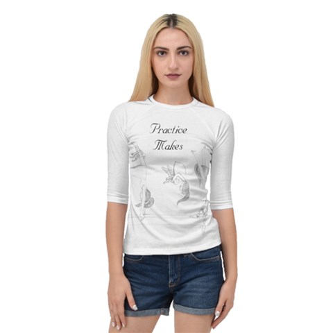 Quarter Sleeve Raglan T-Shirt 