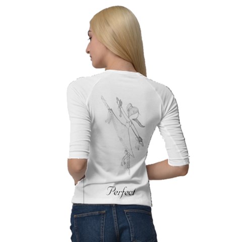 Quarter Sleeve Raglan T-Shirt 