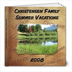 Vacations 2008 - 8x8 Photo Book (20 pages)