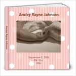 Ansley first photo book - 8x8 Photo Book (20 pages)