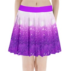 lavendar glitter pleated skirt - Pleated Mini Skirt