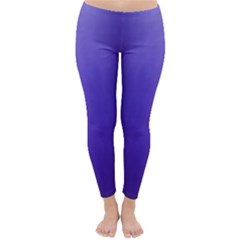 vintage purple  winter leggings - Classic Winter Leggings