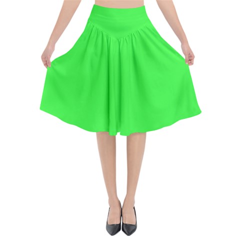 Flared Midi Skirt 