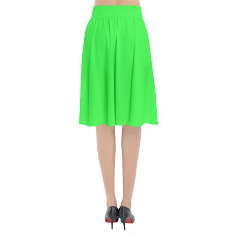 Flared Midi Skirt 