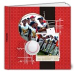 Baseball Softball Deluxe 8x8 photo book - 8x8 Deluxe Photo Book (20 pages)