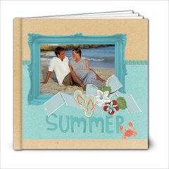 Summer Vacation - Beach - 6x6 Photo Book - 6x6 Photo Book (20 pages)