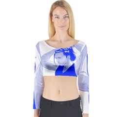 Thrawp Top - Long Sleeve Crop Top