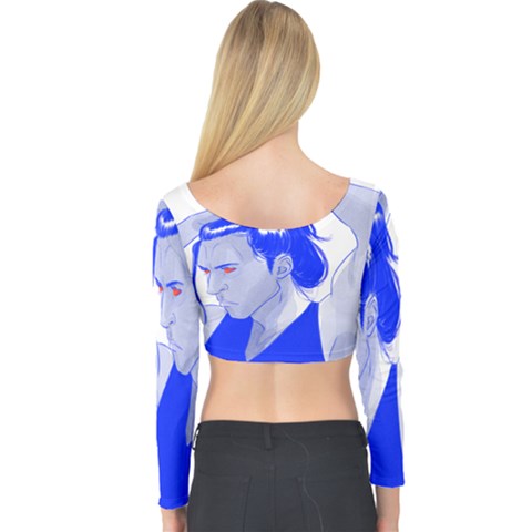 Long Sleeve Crop Top 