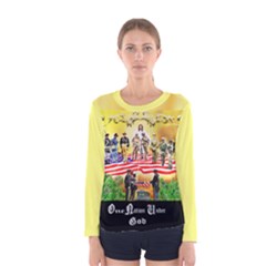 one nation under god - Women s Long Sleeve T-Shirt