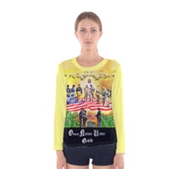 one nation under god - Women s Long Sleeve Tee