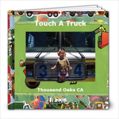 Touch a Truck 08 - 8x8 Photo Book (20 pages)