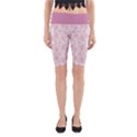 Small Flower Print Yoga Cropped Leggings View1