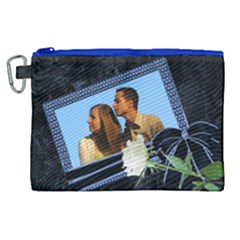 Our Blue Diamond Canvas Cosmetic Bag (XL)