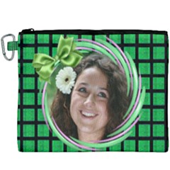 Loving Green Canvas Cosmetic Bag (XXXL)