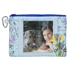 My wild blue iris Canvas Cosmetic Bag (XL) (6 styles)