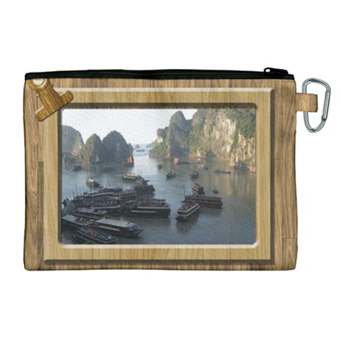 Canvas Cosmetic Bag (XL) 