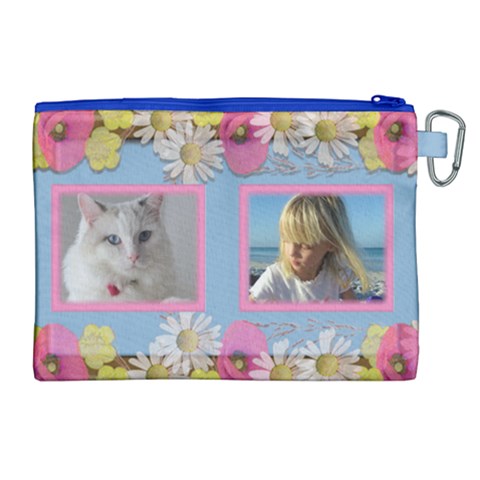 Canvas Cosmetic Bag (XL) 