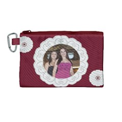 Our Lace Canvas Cosmetic Bag (Medium)