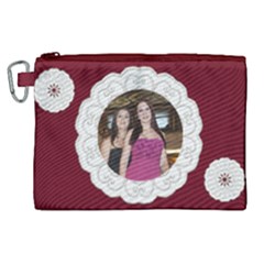 Our lace Canvas Cosmetic Bag (XL)