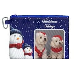 Christmas things Canvas Cosmetic Bag (XL)