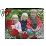 Little red Rose Canvas Cosmetic Bag (XXL)