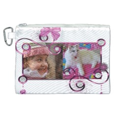 With Bling Canvas Cosmetic Bag (XL)