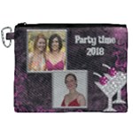 Party Time Canvas Cosmetic Bag (XXL)