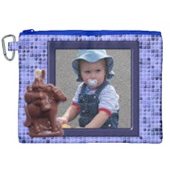 Bunny And Pony Canvas Cosmetic Bag