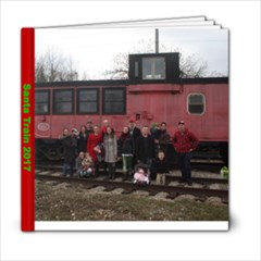 Santa Train - 6x6 Photo Book (20 pages)