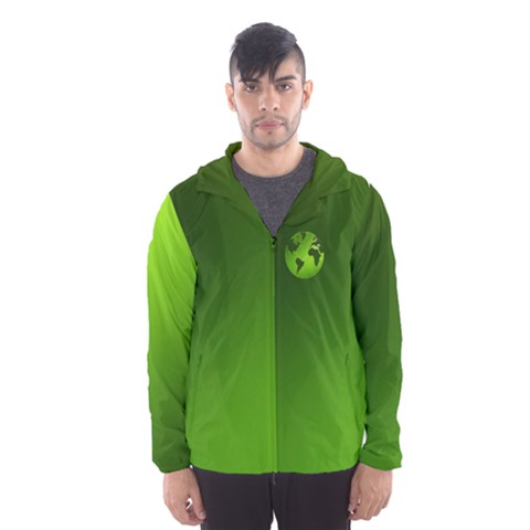 Men s Hooded Windbreaker 