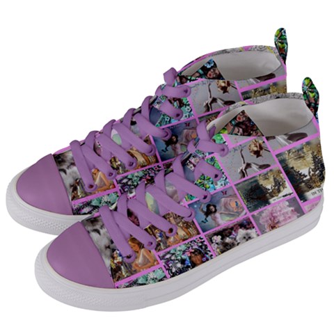 Women s Mid-Top Canvas Sneakers 