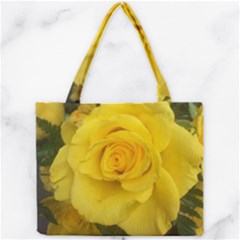 Yellow Rose Mini Tote Bag by glendatartist