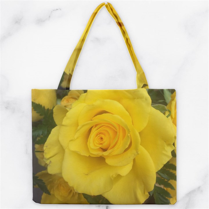 Yellow rose Mini Tote Bag