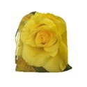 Yellow rose Drawstring Pouch (XL) View2